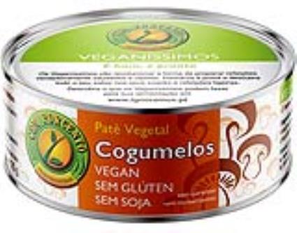 Paté Cem Porcento Veganíssimos Cogumelos 125g