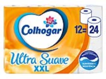 Papel Colhogar Higiénico Ultra Suave Xxl 12rolos=24rolos