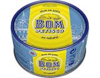 Atum Ao Natural Bom Petisco 200(140)g