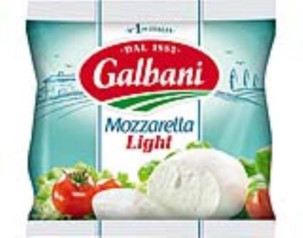 Queijo Mozzarella Santa Lucia Light Galbani 125g