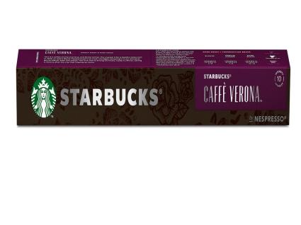 Cápsulas Starbucks Compatível Nespresso Caffè Verona 10 Unidades