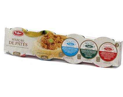 Patê Sardinha+atum+cavala Fides 4x22 G