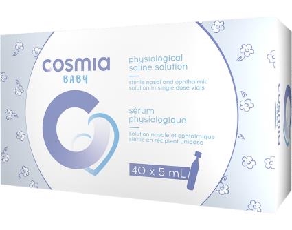 Soro Cosmia Baby Fisiológico 40x5ml