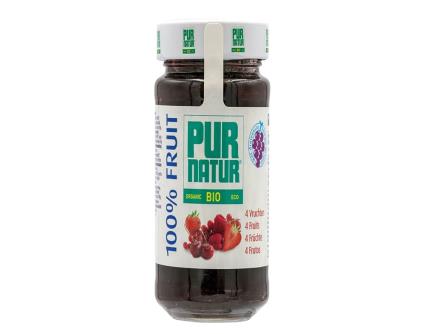 Compota Pur Natur 4frutos Vermelhos Sem Açúcar Bio 250g