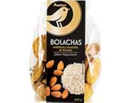 Bolacha Amêndoa E Sementes Sésamo Auchan Gourmet 200g