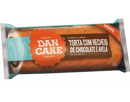 Torta Dancake Recheio Chocolate E Avelâ 300g