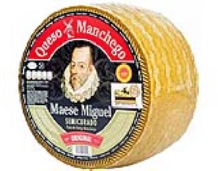 Queijo Manchego Maese Miguel Semi Curado Dop Kg