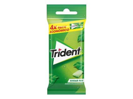 Pastilhas Trident Elásticas Fresh Spearmint 58g