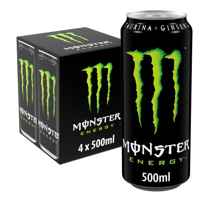Bebidas Monster Energética Energy 4x0.5l