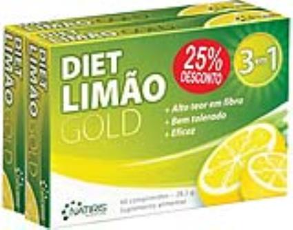 Suplemento Dietlimão Gold Pack Duo 120 Comprimidos
