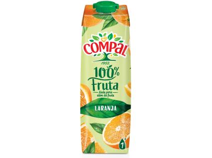 Sumo Compal 100% Laranja 1l