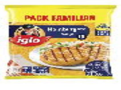 Hamburgers Iglo Frango Sem Glúten 18un 1080g