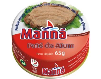 Patê Atum Manna 65g