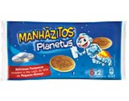 Bolo Bollycao Manhazitos Planetus 12un 210g