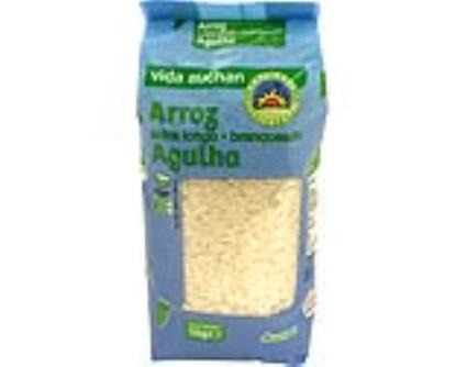 Arroz Agulha Vida Auchan Extra Longo Branqueado 1kg