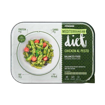 Refeição Prozis Diet Frango Com Penne E Pesto 290g