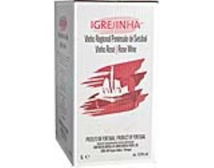 Vinho Rosé Igrejinha Setúbal Bag Inbox 5l