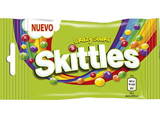 Caramelos Skittles Crazy Sours 38g