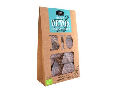 Infusão Lisbon Tea Co. Detox Curcuma Gengibre 15 Saq.