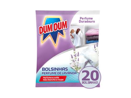 Bolsinhas Dum Dum Anti-traças Lavanda 20un