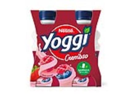 Iogurte Yoggi Líquido Cremoso Frutos Silvestres 4x160g