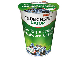 Iogurte Andechser Biológico Mirtilo E Cassis 400g