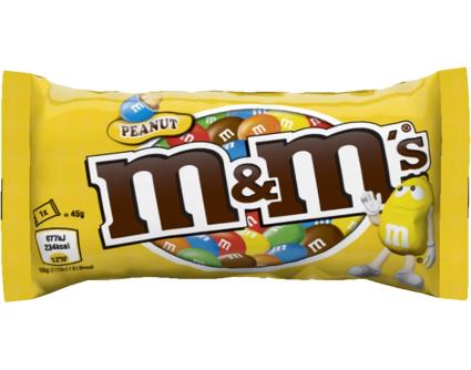 Chocolate M&m's Amendoim Single 45g