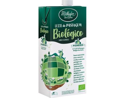 Leite Milhafre De Pastagem Biológico 1l