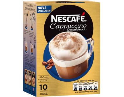 Soluveis Nescafé Cappuccino Descafeinado 10un