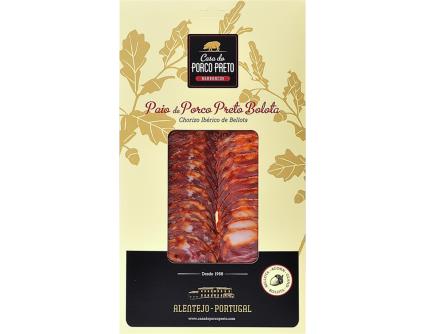 Paio Porco Ibérico Bolota Casa Do Porco Preto Fatias 80g