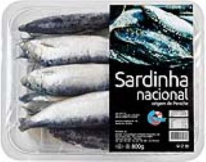 Sardinha Nacional Peniche Congelada 800 G