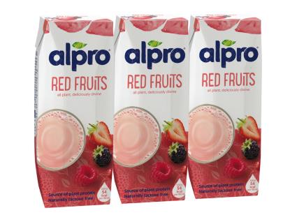 Bebida Alpro Soja Frutos Vermelhos 3x250ml