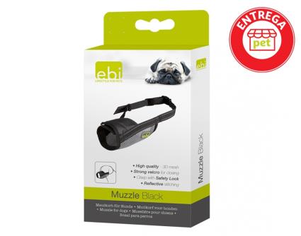 Açaime Nylon Ebi Preto Xl