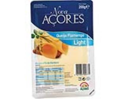 Queijo Flamengo Nova Açores Fatiado Light 200g