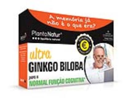 Suplemento Plantanatur Ultra Ginkgo Biloga 30 Comp