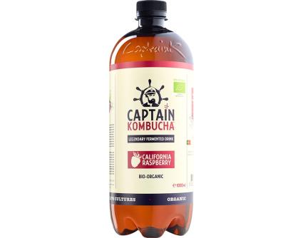 Chá Fermentado Captain Kombucha Framboesa Bio 1l