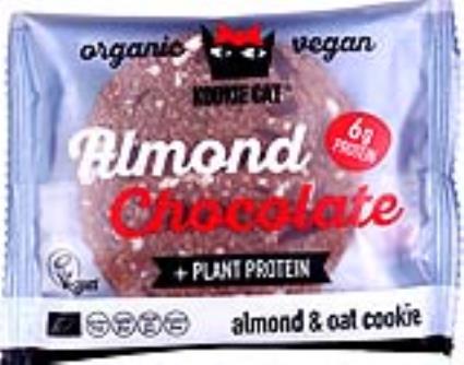 Bolacha Kookie Cat Amêndoa Proteina E Chocolate Negro 50g