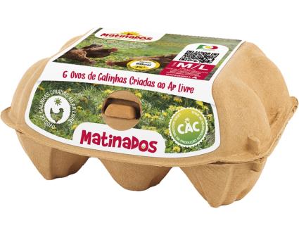 Ovos Matinados Do Campo Classe M E L Meia Dúzia