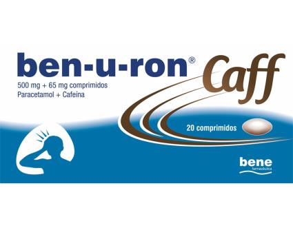 Comprimidos Ben-u-ron Caff 500mg+65mg 20un