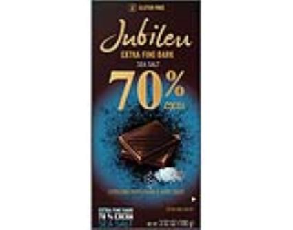 Chocolate Jubileu Negro Noir Com Flor De Sal 100g