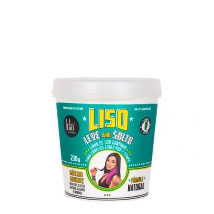 Liso Leve E Solto Mascara Antifrizz 230G