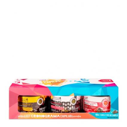 Mini Kit Cronograma Capilar 3x200ml