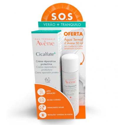 Cicalfate+ Creme Reparador Protetor 100ml + OFERTA Água Termal 50ml