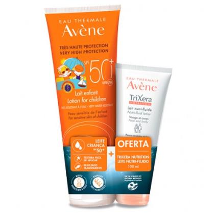Leite Criança SPF50+ 250ml + OFERTA Trixera Nutrition Leite 100ml