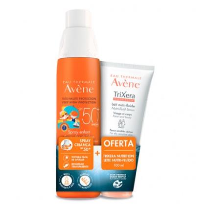Spray Criança SPF50+ 200ml + OFERTA Trixera Nutrition Leite 100ml