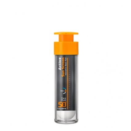Active Sun Screen Black Face Fluid SPF50+ 50ml