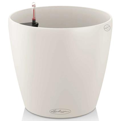 LECHUZA Vaso Classico Color 43 ALL-IN-ONE branco 13230
