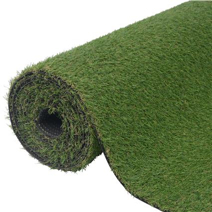 vidaXL Relva artificial 1x8 m/20 mm verde