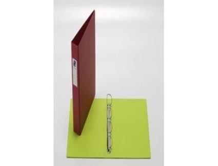 Capa Fº 4 Anillas 40 Mm Pvc Rosa Fun Color