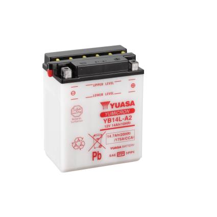 Bateria de moto yuasa yb14l-a2